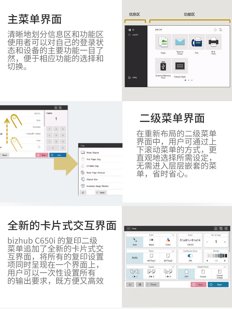 柯尼卡美能達(dá) C650i A3 彩色復(fù)合機(jī) 全新機(jī)
