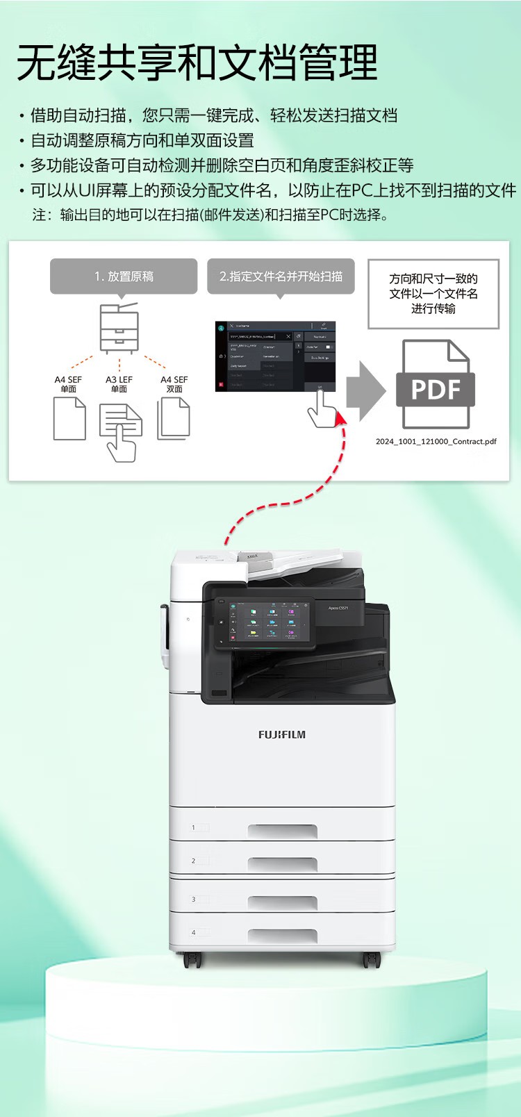 富士施樂(lè) C5571CPS A3復(fù)合機(jī)A3彩色大型復(fù)印機(jī)一體機(jī)打印復(fù)印掃描 富士施樂(lè) C5571CPS A3復(fù)合機(jī)A3彩色大型復(fù)印機(jī)一體機(jī)打印復(fù)印掃描