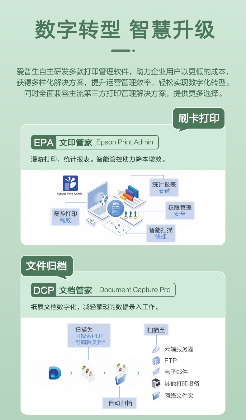 愛(ài)普生 Epson AM-C5000a A3企業(yè)級(jí)墨倉(cāng)式 陣列復(fù)合機(jī) 彩色一體機(jī)